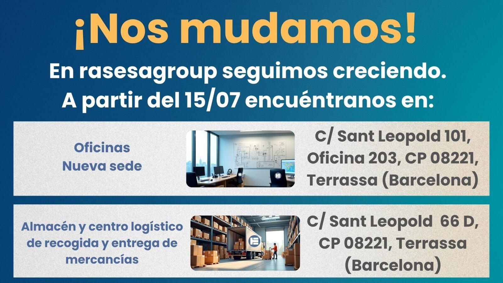 ¡Nos mudamos! Nuevas instalaciones para seguir creciendo juntos